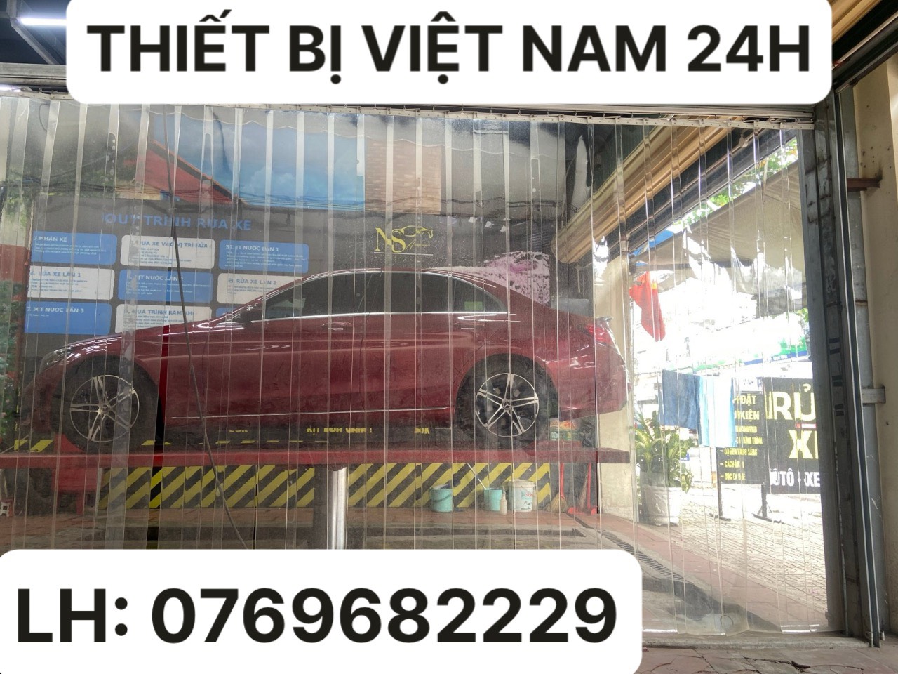 Thiết Bị Việt Nam | Tư Vấn Lắp Đặt Thiết Bị Gara ô tô | Cầu nâng 1 trụ...