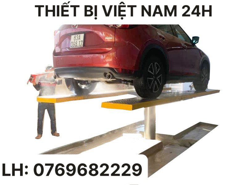 Thiết Bị Việt Nam | Tư Vấn Lắp Đặt Thiết Bị Gara ô tô | Cầu nâng 1 trụ...