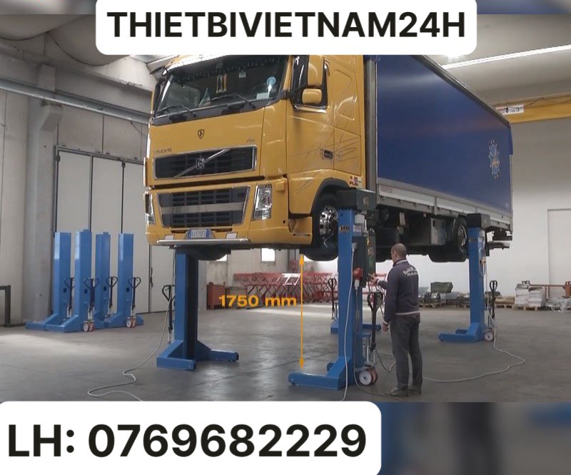 Thiết Bị Việt Nam | Tư Vấn Lắp Đặt Thiết Bị Gara ô tô | Cầu nâng 1 trụ...